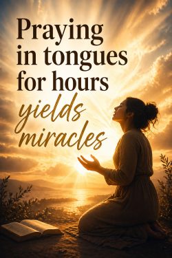 Praying in tongues for hours yields miracles