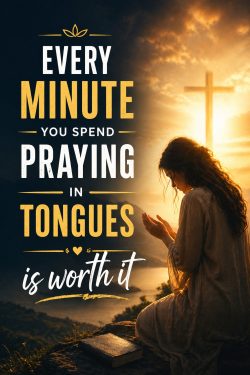 Every minute you spend praying in tongues is worth it