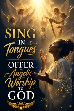 Sing in tongues, offer angelic worship to God